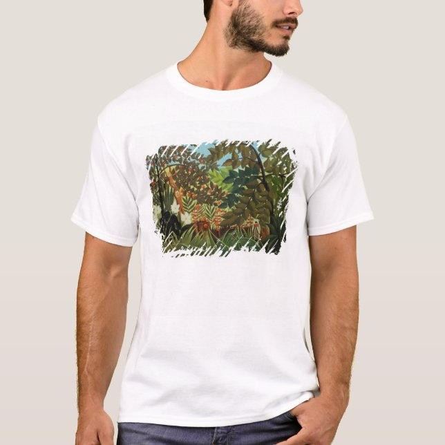 T-shirt Paysage exotique (Devant)