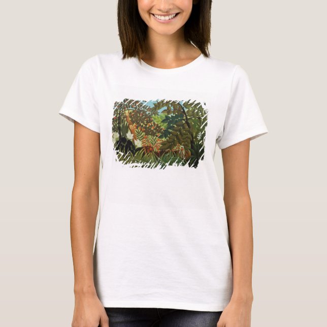 T-shirt Paysage exotique (Devant)