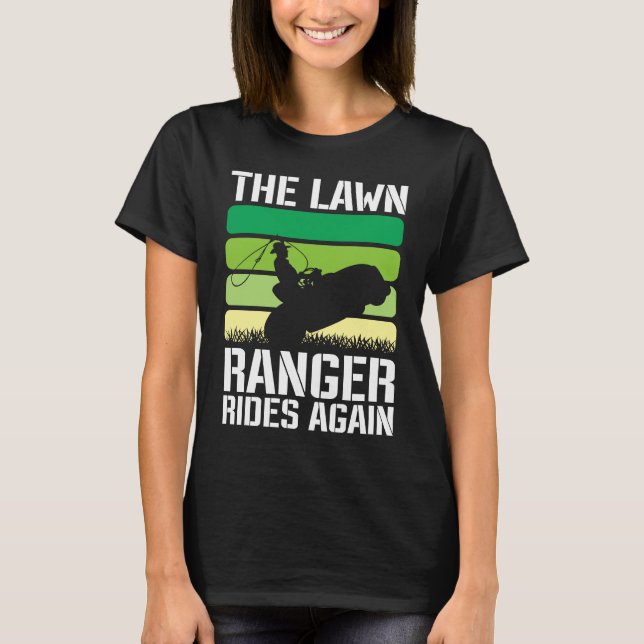 T-shirt Paysage Le Ranger De Pelouse Repart (Devant)