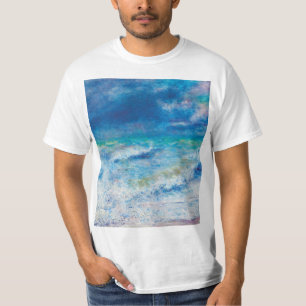 T-shirt Paysage marin (1897) par Pierre-Auguste Renoir