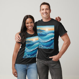 T-shirt Paysage marin de Fantasia Waters