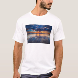 T-shirt Paysage marin spectaculaire, coucher de soleil, CA