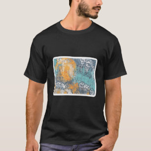T-shirt Paysage moderne abstrait