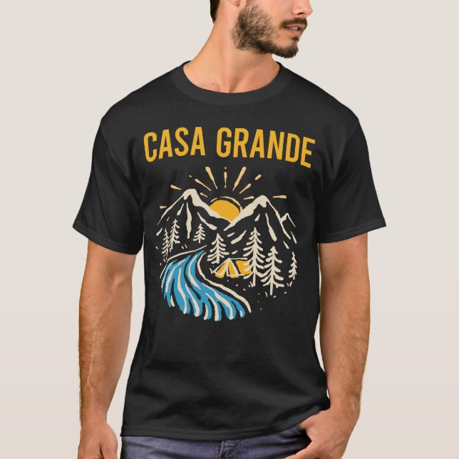 T-shirt Paysage naturel Casa Grande (Devant)