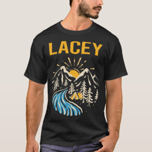 T-shirt Paysage naturel dentelle