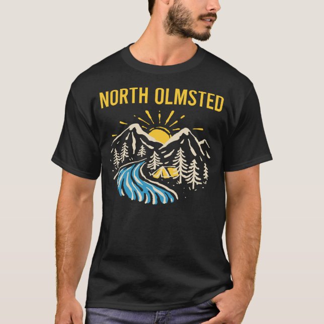 T-shirt Paysage naturel Nord (Devant)