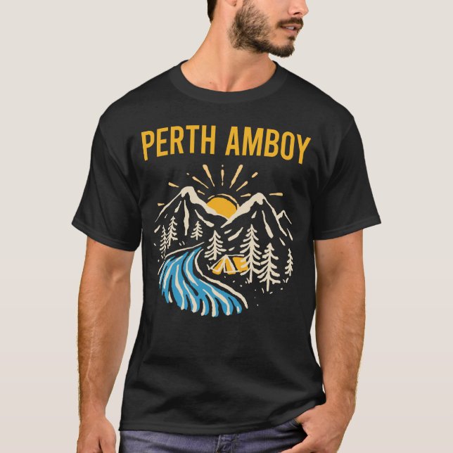 T-shirt Paysage naturel Perth Amboy (Devant)