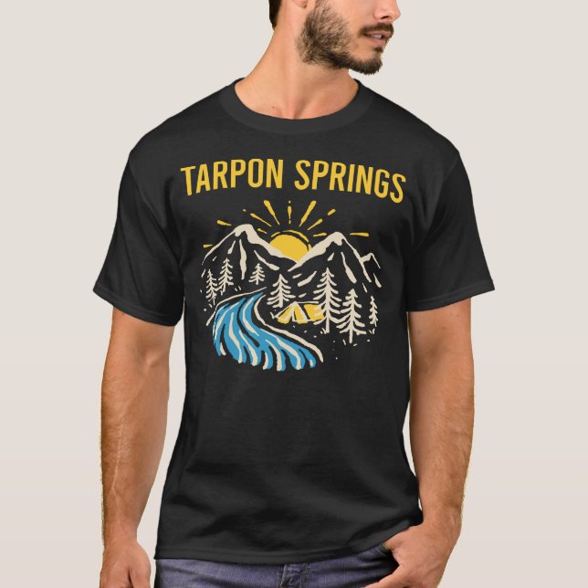 T-shirt Paysage naturel Sources du Tarpon (Devant)