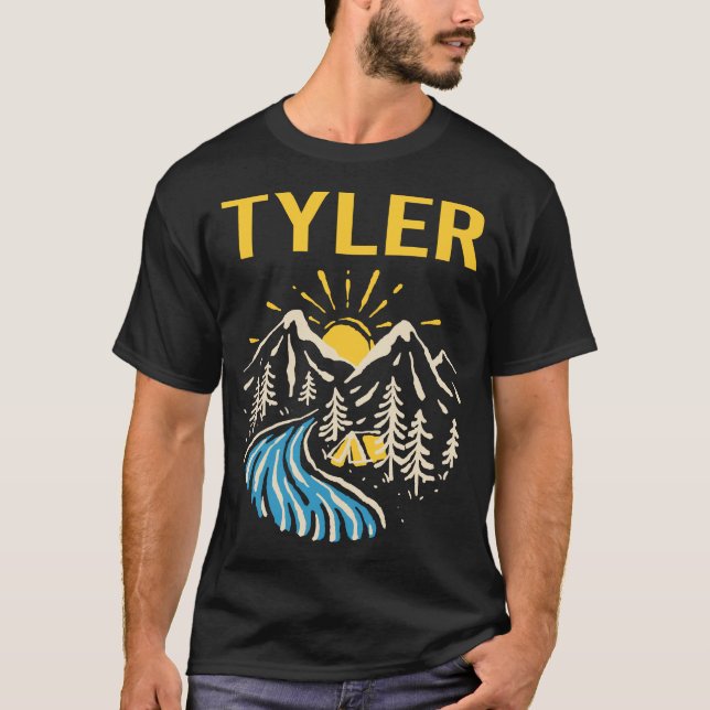 T-shirt Paysage naturel Tyler (Devant)