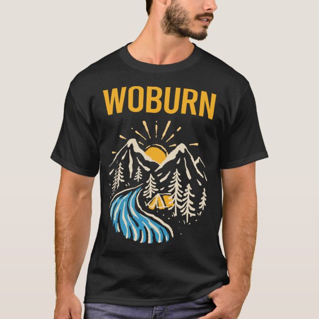 T-shirt Paysage naturel Woburn (Devant)