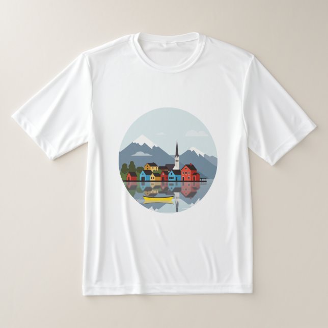 T-shirt Paysage nordique (Poser)