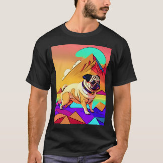 T-shirt Paysage Rétro Carlin 2