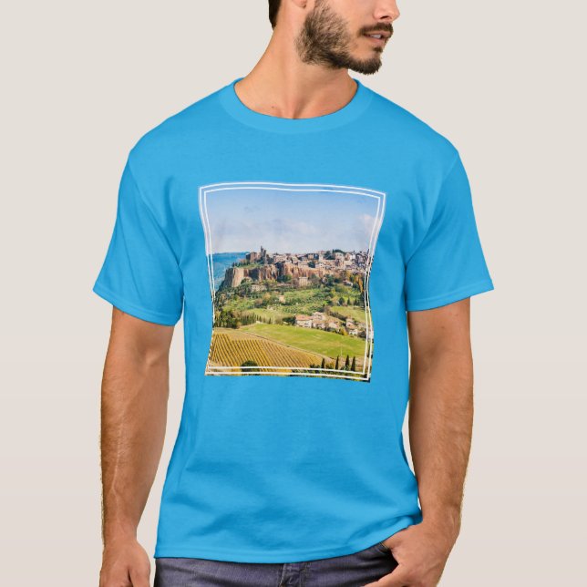T-shirt Paysage sur Orvieto (Devant)