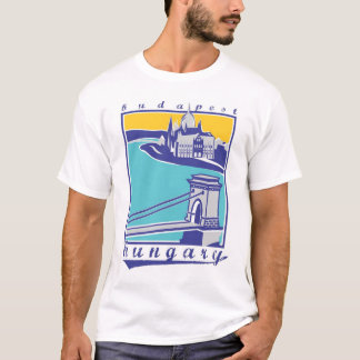 T-shirt Paysage urbain Budapest