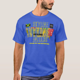 T-SHIRT PAYSAGE URBAIN DE JAMAÏQUE JMT PRO SKATEBOARDS