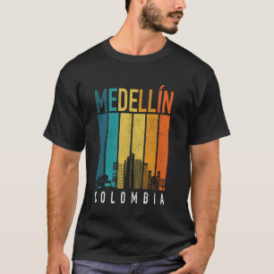 T-shirt Paysage urbain de Medellin Fierté colombienne Souv