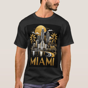 T-shirt Paysage urbain de Miami