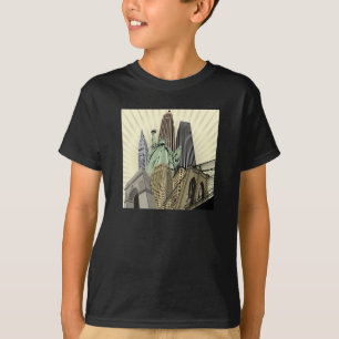 T-shirt Paysage urbain stylisé superbe NYC