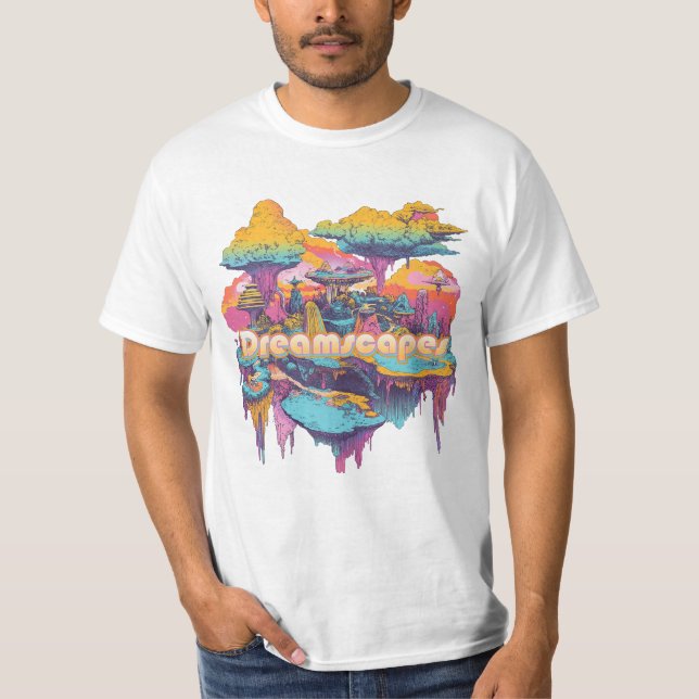 T-shirt Paysages de rêves (Devant)