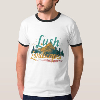 T-shirt Paysages verdoyants