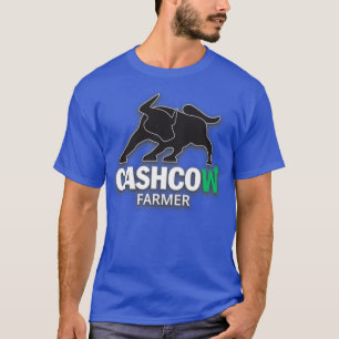 T-shirt Paysan de la vache à l'argent Farmer Millenaire Fa
