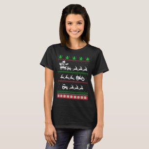 T-shirt paysan de Noël laid