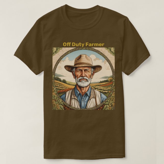 T-shirt paysan hors service (Design devant)