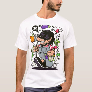 T-shirt Paysan loup