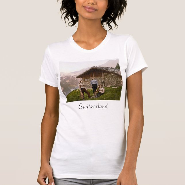 T-shirt Paysans de Suisse (vers 1900) (Devant)