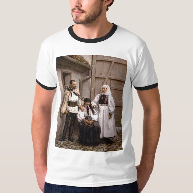 T-shirt Paysans hongrois (1900) (Devant)