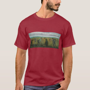 T-shirt Paysans ou paysans de Van Gogh qui plantent des po
