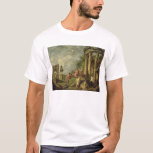 T-shirt Paysans parmi les ruines romaines, 1743 (huile sur