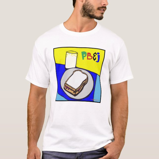 T-SHIRT PB ET J (Devant)