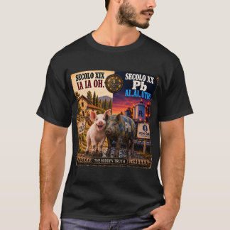 T-shirt Pb Pig – La Vérité Cachée