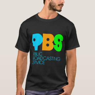 T-shirt PBS Publics Broadcastings Service Logo Vintage T-