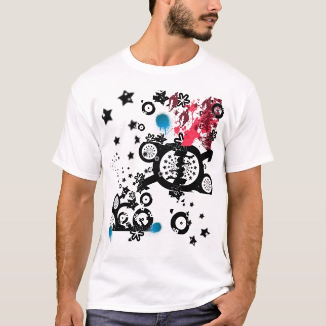 T-shirt PBtshirt (4), PBtshirt (4), PBtshi… - Customisé (Devant)