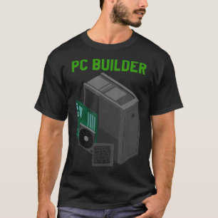 T-shirt PC Builder Informatique