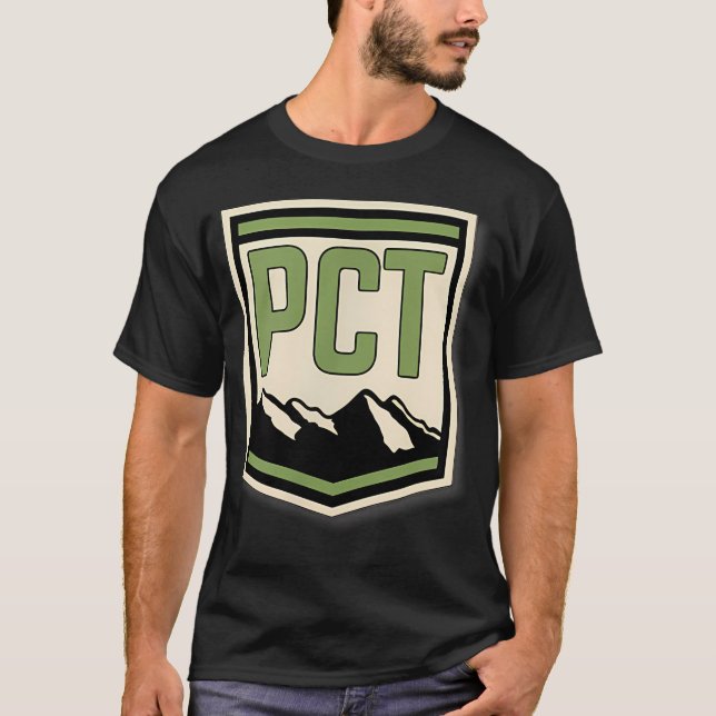 T-shirt Pct Patch - Pacific Crest (Devant)