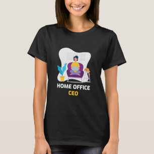 T-shirt PDG de la maison travaille de chez soi