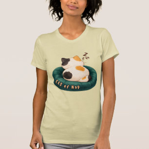 T-shirt "PDG de Nap" Chat dormant sur le canapé