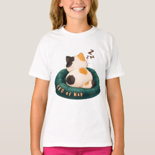 T-shirt "PDG de Nap" Chat endormi sur le canapé