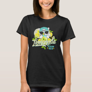 T-shirt PDG de stand de limonade drôle chat mignon jus de