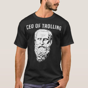 T-shirt PDG De Trolling Funny Philosopher Diogenes