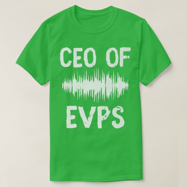 T-shirt PDG D'EVPS Chasse Aux Fantômes Paranormal Inves Ha (Design devant)