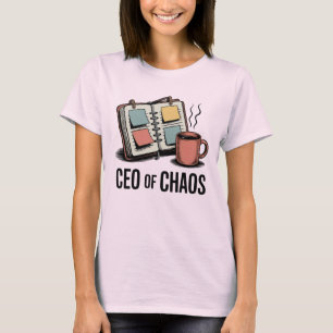 T-shirt PDG du Chaos Citation drôle sur la vie de maman