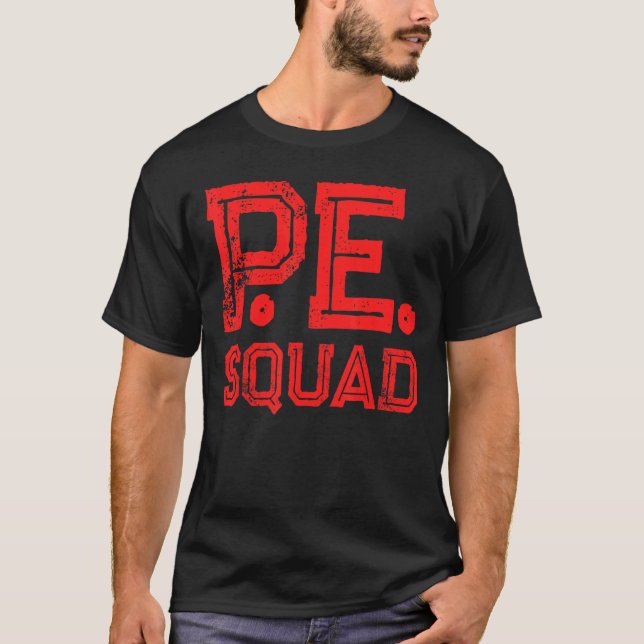 T-shirt PE Enseignant de l'éducation physique Gauche 2 (Devant)