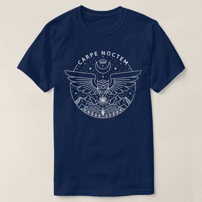 T-shirt pe Noctem Blanc (Design devant)