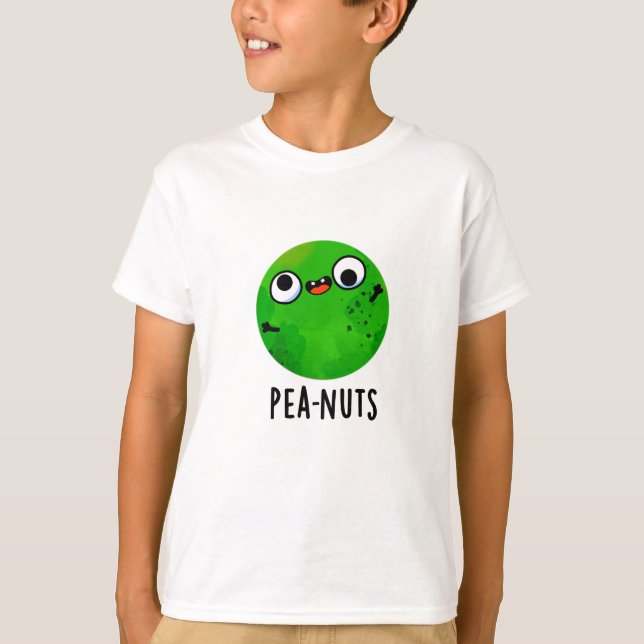 T-shirt Pea-noix drôle Crazy Pea Pun (Devant)