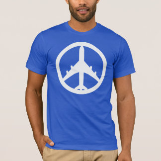 T-shirt Peace Airplane