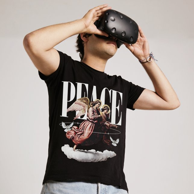 T-shirt Peace Angel Festive Design (Créateur téléchargé)